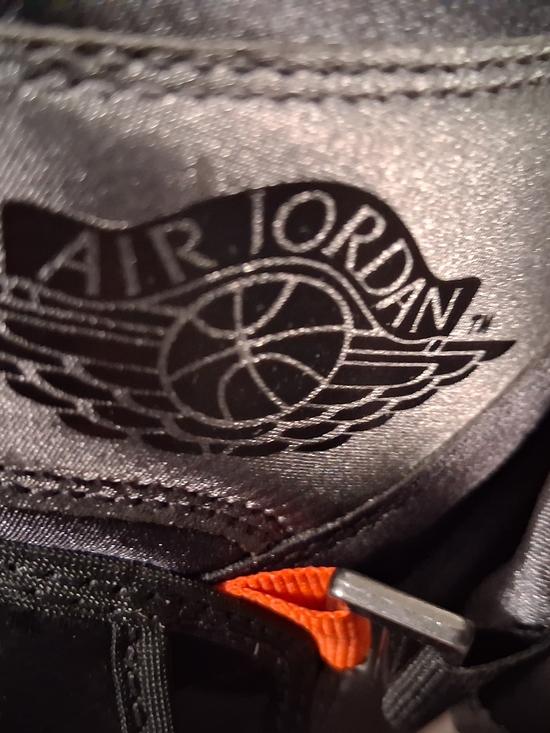 Nike Air Jordan 1 High-Top OG Stash Sneakers - Black/Gray Size 14 main image 3